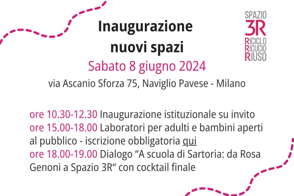 Locandina dell’evento di inaugurazione Locandina dell'evento di inaugurazione