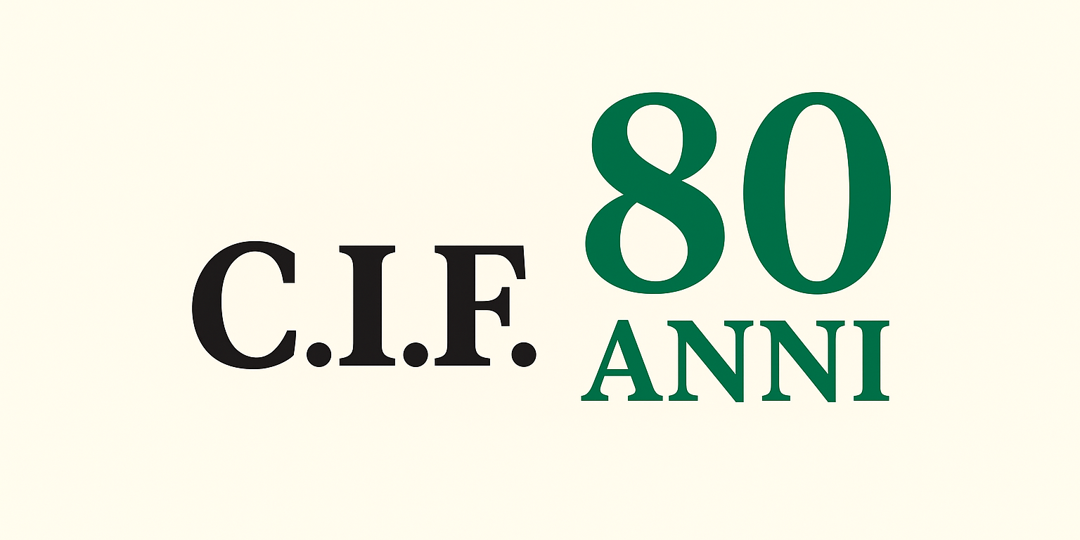 copertina 80 anni CIF